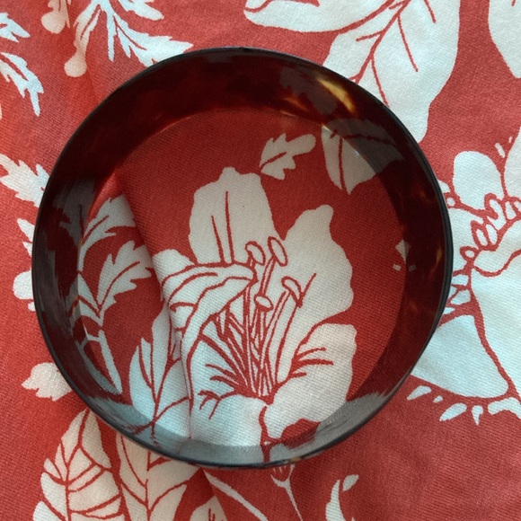 Tortuga Tortoise shell bangle about 3 in dia - Picture 2 of 9